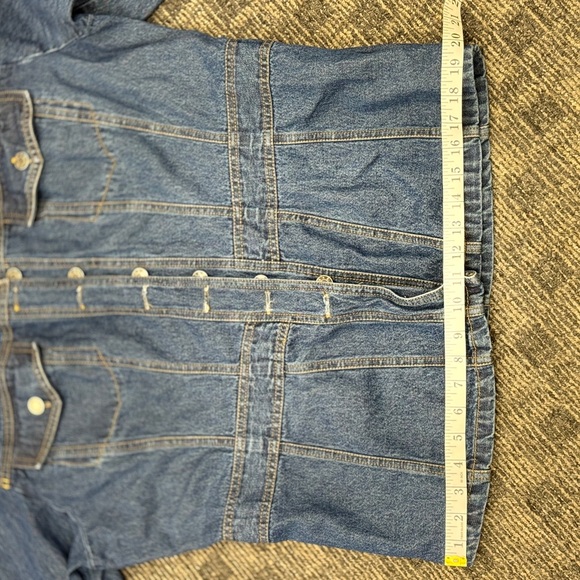 Baccini Dark Blue Denim Jacket - Picture 8 of 15